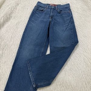 Vintage Levi’s Y2K 569 blue denim baggy loose jeans size 12